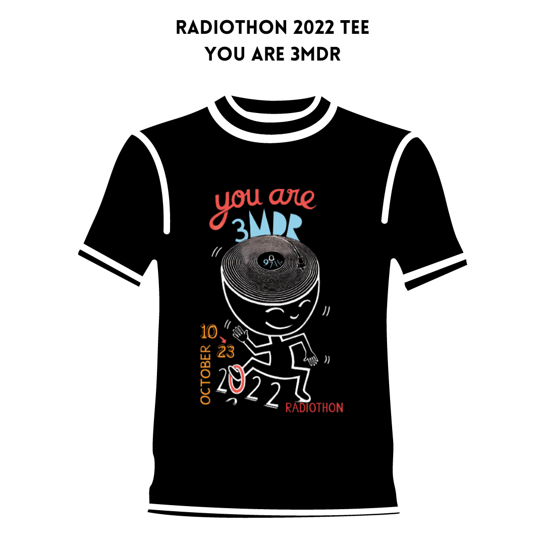 3MDR's 2022 Radiothon Tshirt